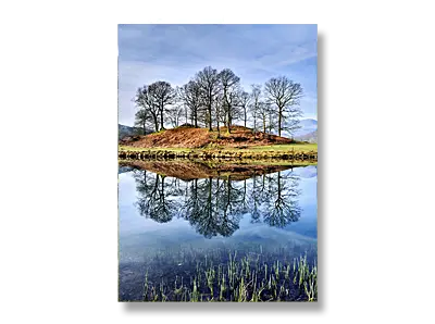 River Brathay Reflections, The Lake District - Click to view or buy this customisable greeting card