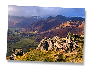 Great Langdale, The Lake District - Click to view or buy this customisable greeting card