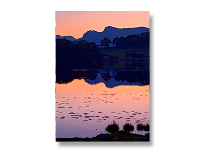 Loughrigg Tarn, The Lake District - Click to view or buy this customisable greeting card
