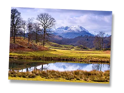 Wetherlam and the River Brathay, The Lake District - Click to view or buy this customisable greeting card